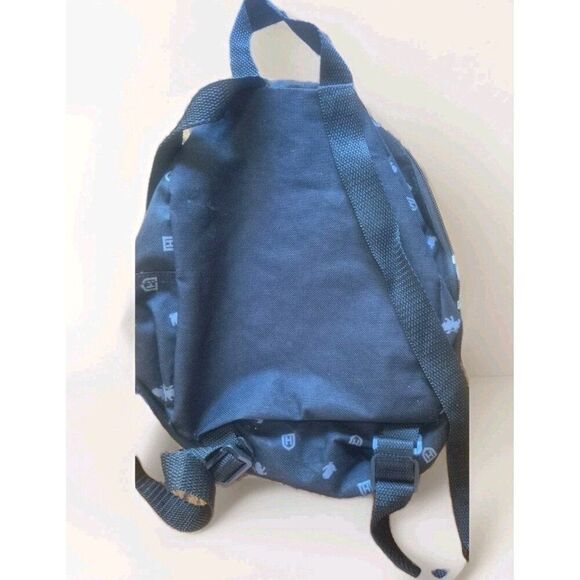 Harry Potter Hogwarts 10” Mini Black Sequined Backpack with Adjustable Straps - Picture 2 of 4